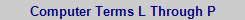 Computer Terms L Through P